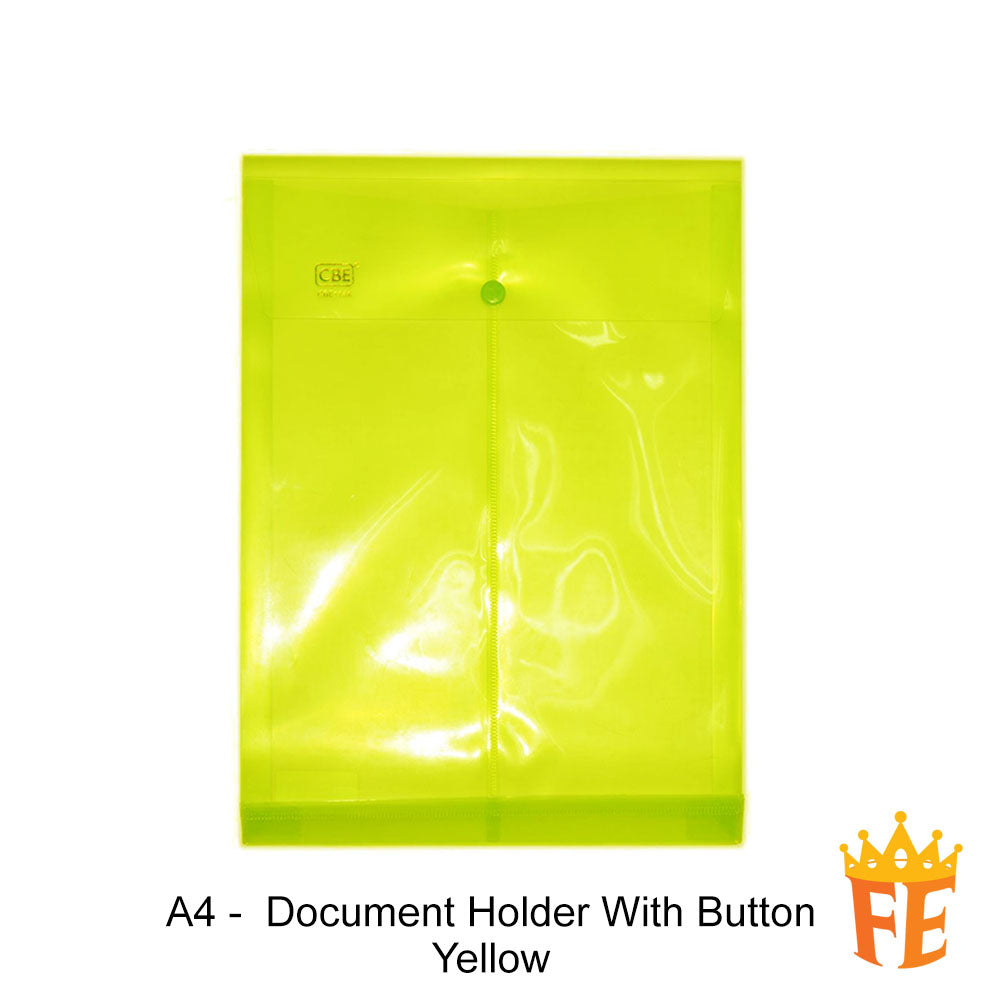 CBE 114A Document Holder With Button (A4)