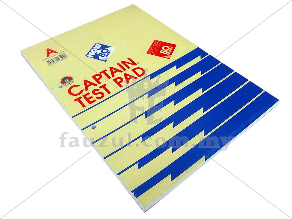 Captain Test Pad T.open 80s 80gm A4