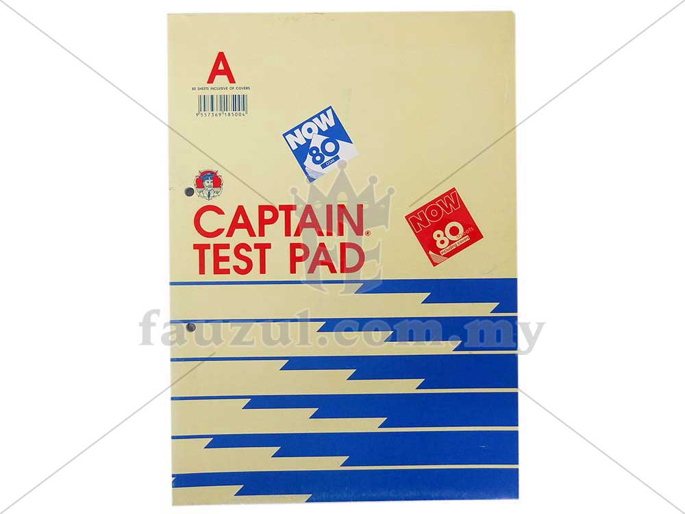 Captain Test Pad T.open 80s 80gm A4