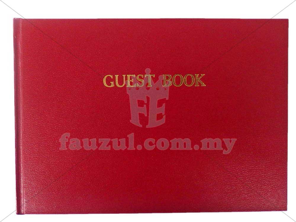 Guest Book A4 Size ( Landscape ) 200 Pgs