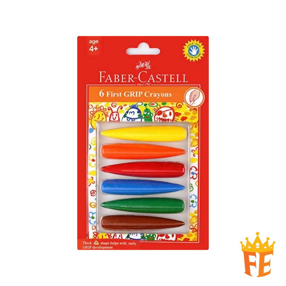 Faber Castell Early Age Grasp Crayons Set4 / Set6