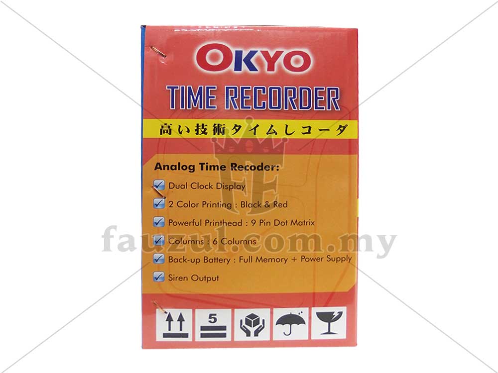 Time Recorder Okyo 6600