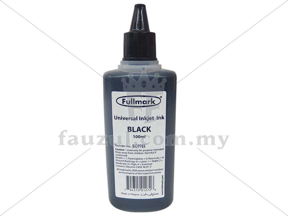 Universal Inkjet Refill Ink All Colour 100ml