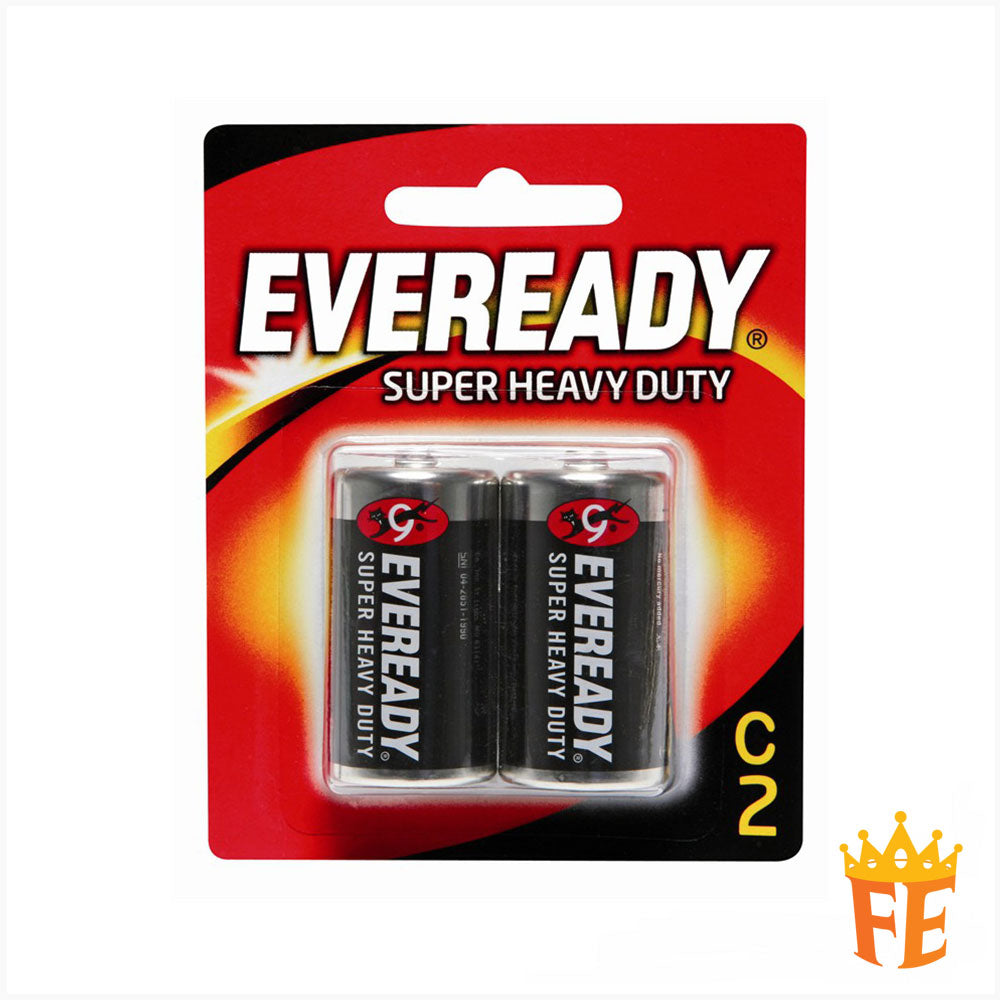 Eveready Super Heavy Duty AAA / AA / D / C / 9V / 6V