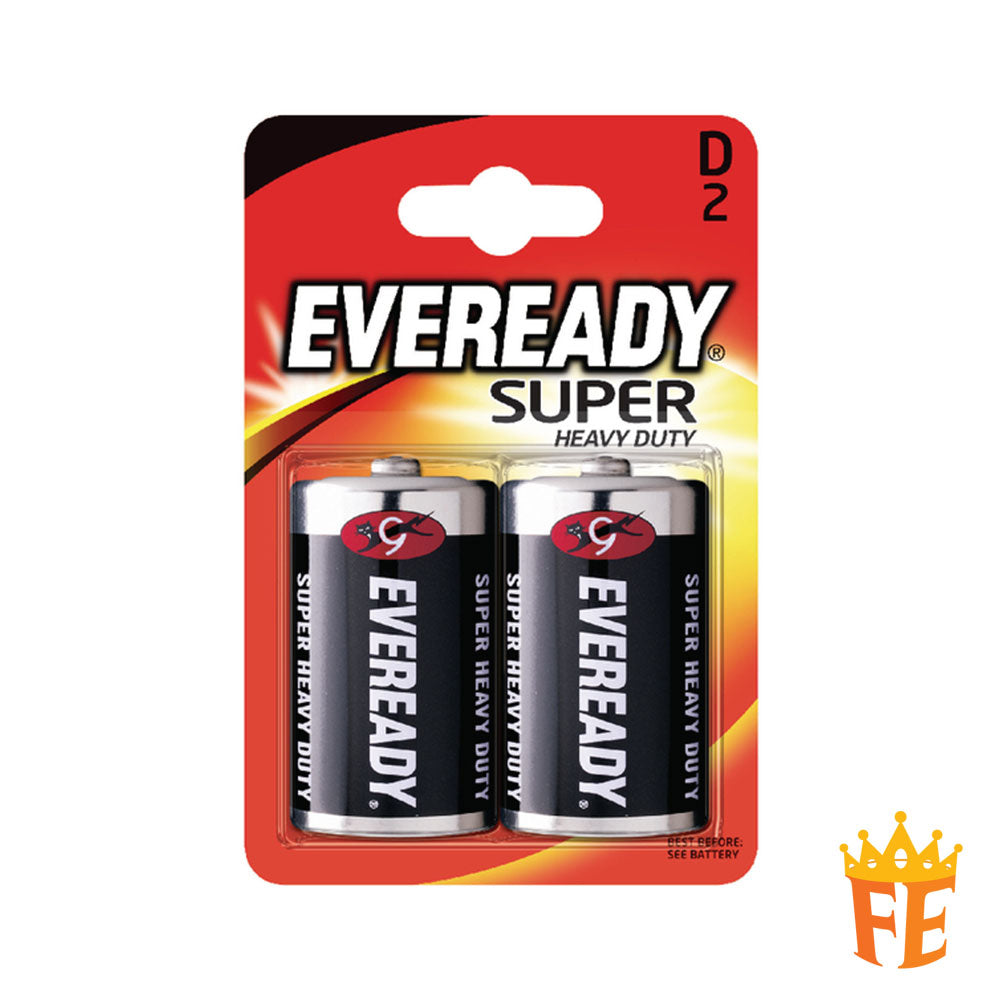 Eveready Super Heavy Duty AAA / AA / D / C / 9V / 6V