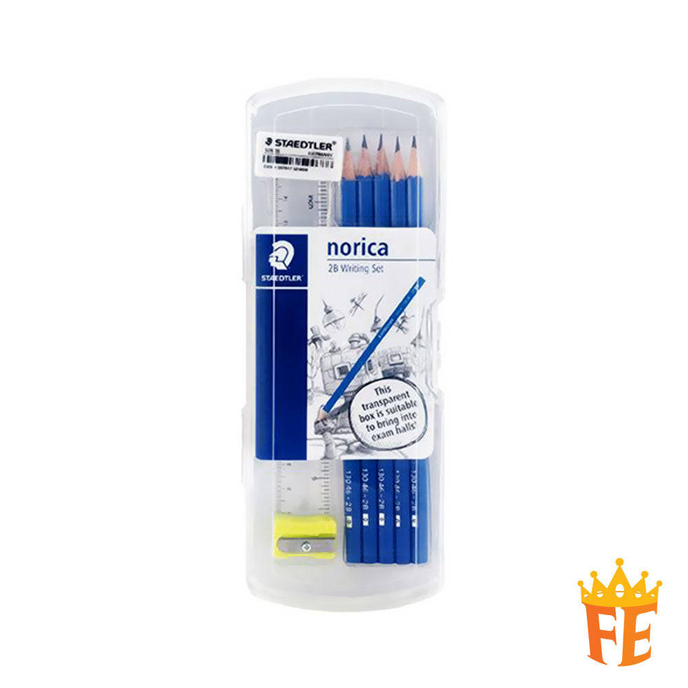 Staedtler Norica 2B Writing Set In Transparent Box