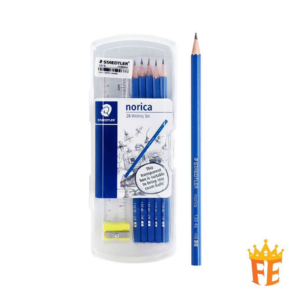 Staedtler Norica 2B Writing Set In Transparent Box