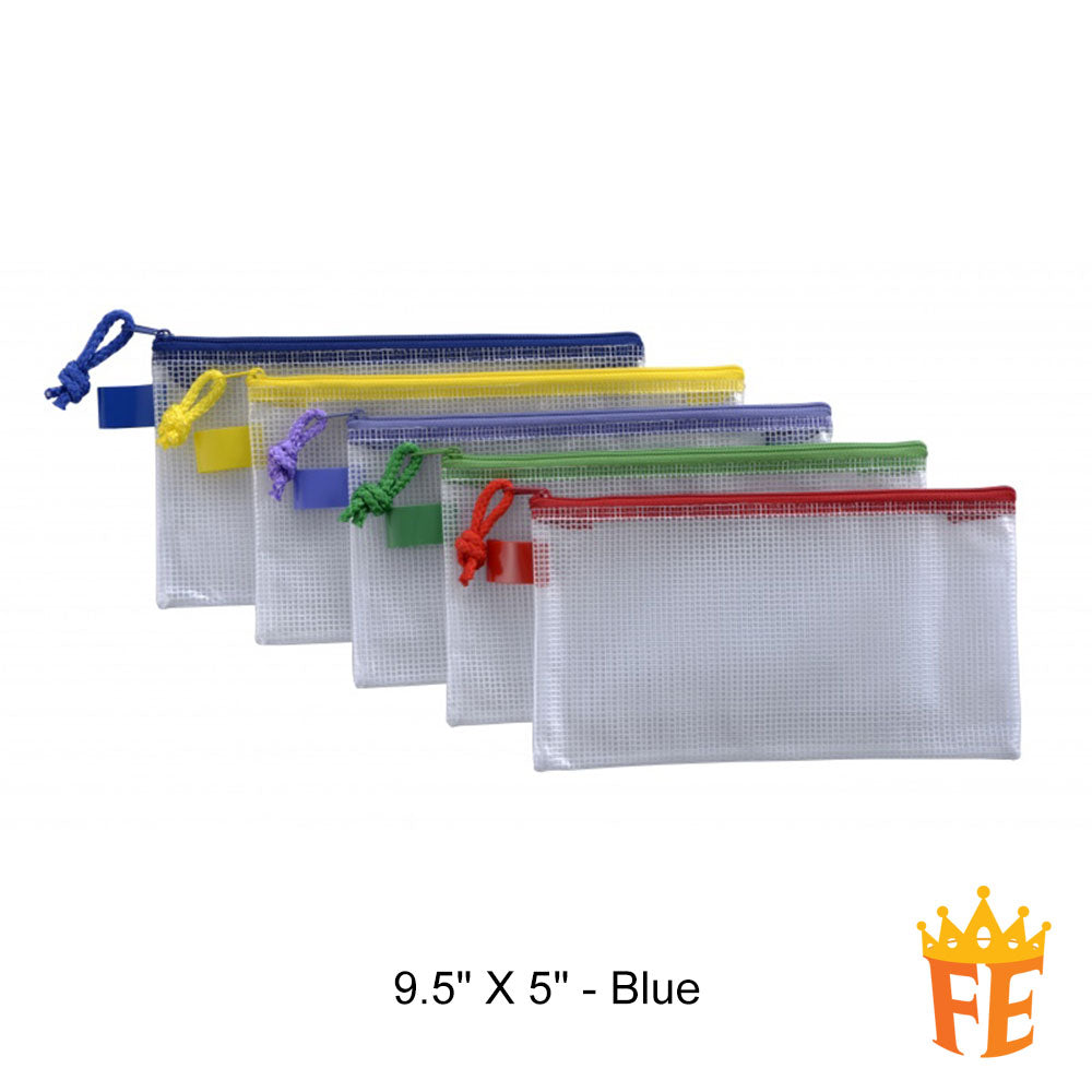 CBE Mesh Bag B6 / A5 / B5 / A4 / A3 / 9.5" X 5"