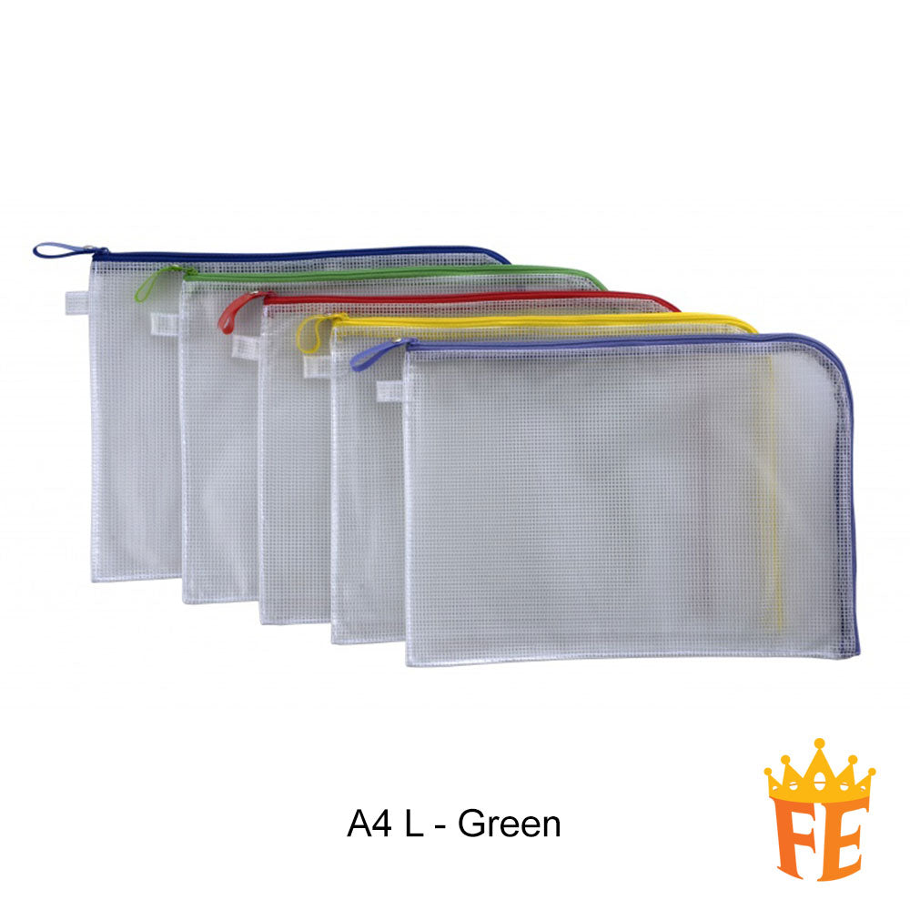 CBE Mesh Bag B6 / A5 / B5 / A4 / A3 / 9.5" X 5"