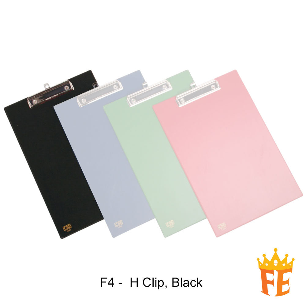 CBE 1496 / 1340 PVC Clipboard F4