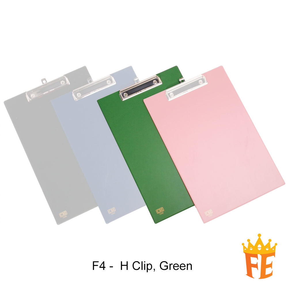 CBE 1496 / 1340 PVC Clipboard F4