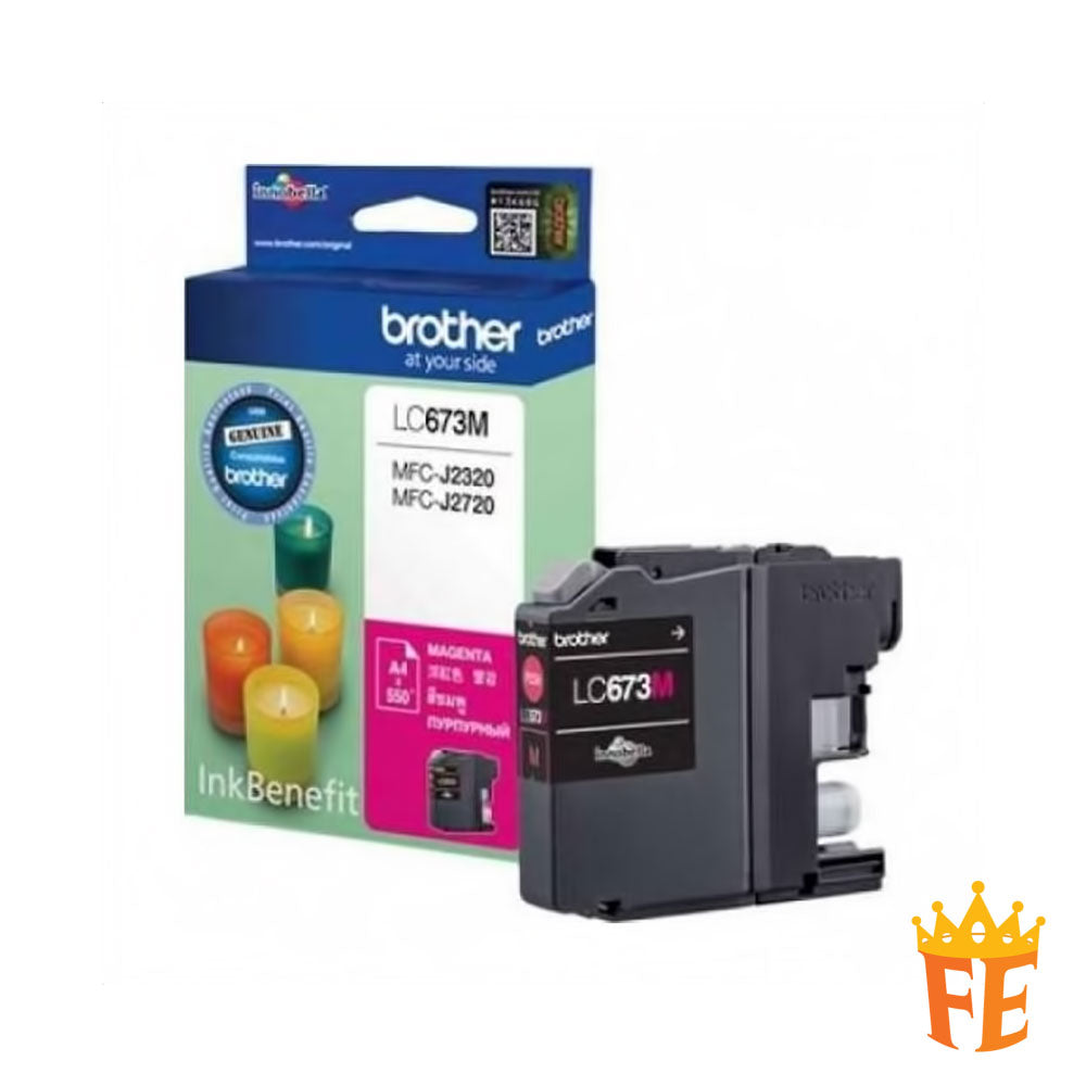 Brother Ink Cartridge LC663 Cyan, Magenta, Yellow & Black