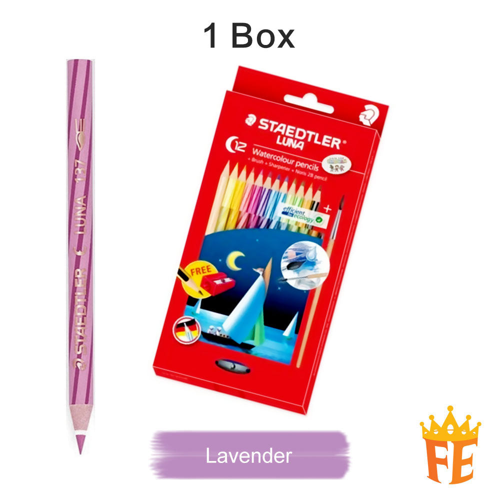 Staedtler Luna Watercolour Pencils Single Colour 12pcs