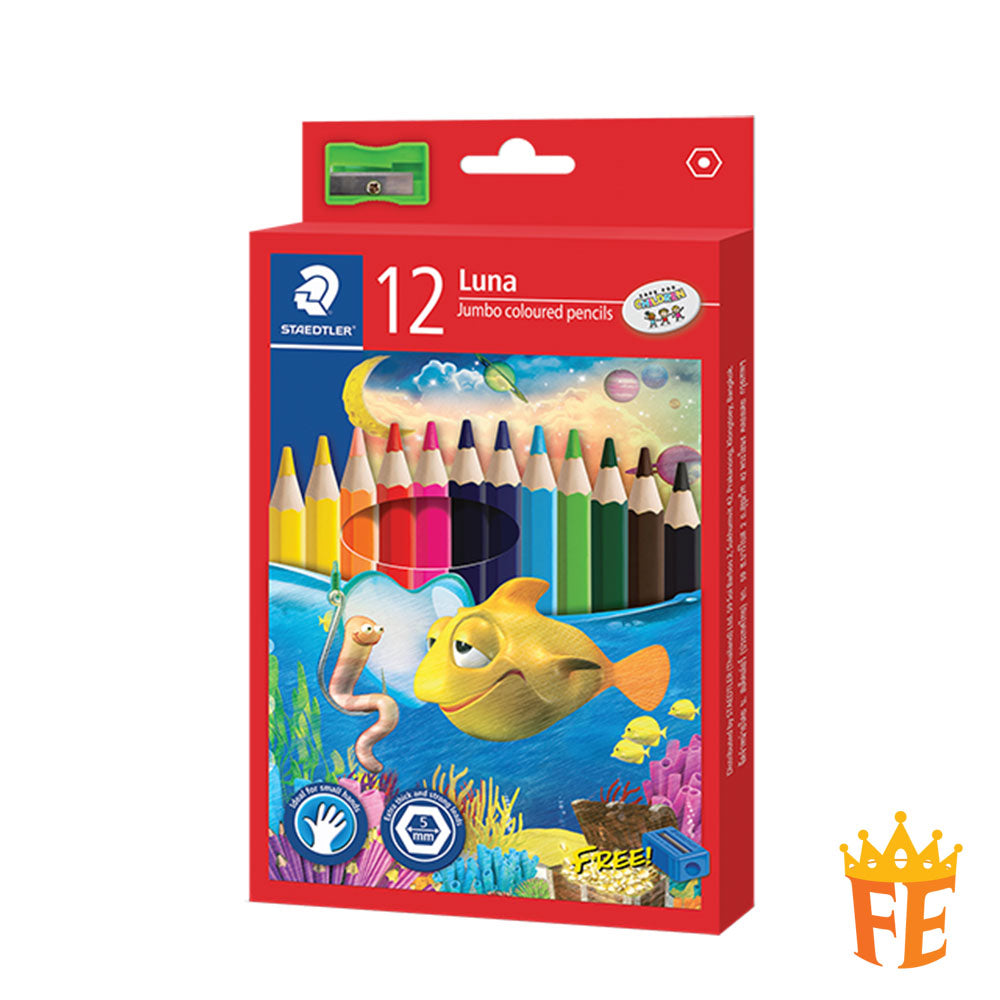 Staedtler Luna Jumbo Colour Pencil 12 / 24 Colours