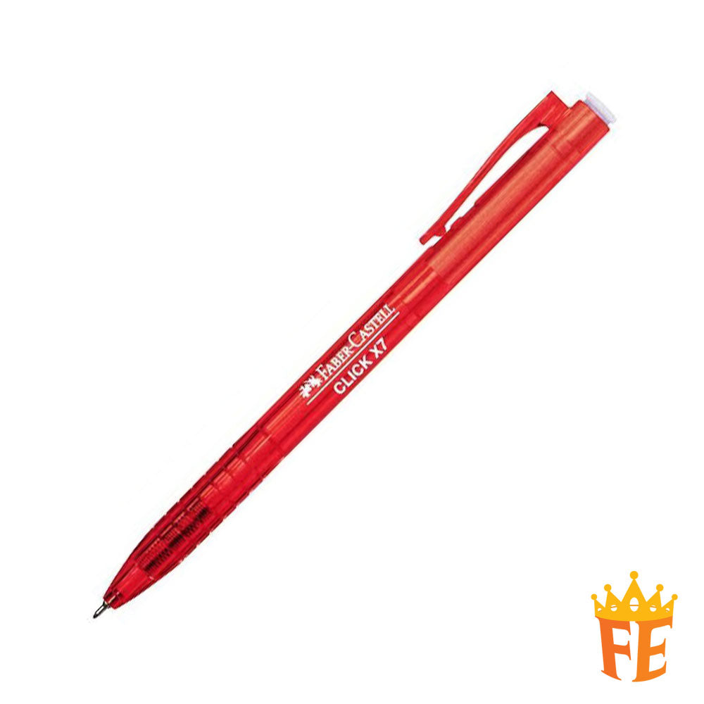 Faber Castell Click X5 0.5mm / 0.7mm, Black / Blue / Red