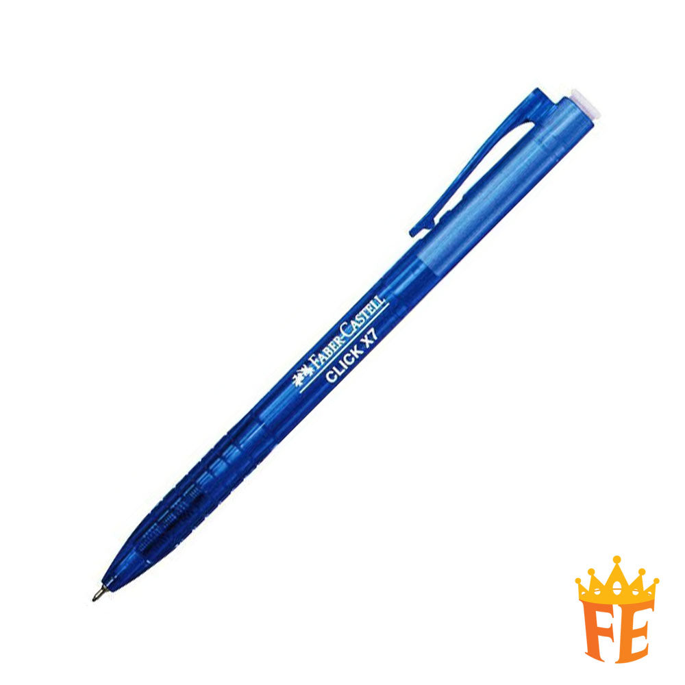 Faber Castell Click X5 0.5mm / 0.7mm, Black / Blue / Red