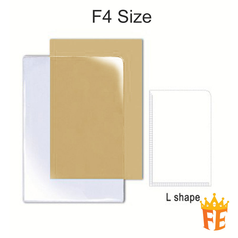 CBE L / U / C Shape A4 / F4 / A3 PVC Transparent Document Holder