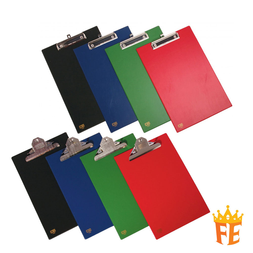 CBE 1496 / 1340 PVC Clipboard F4