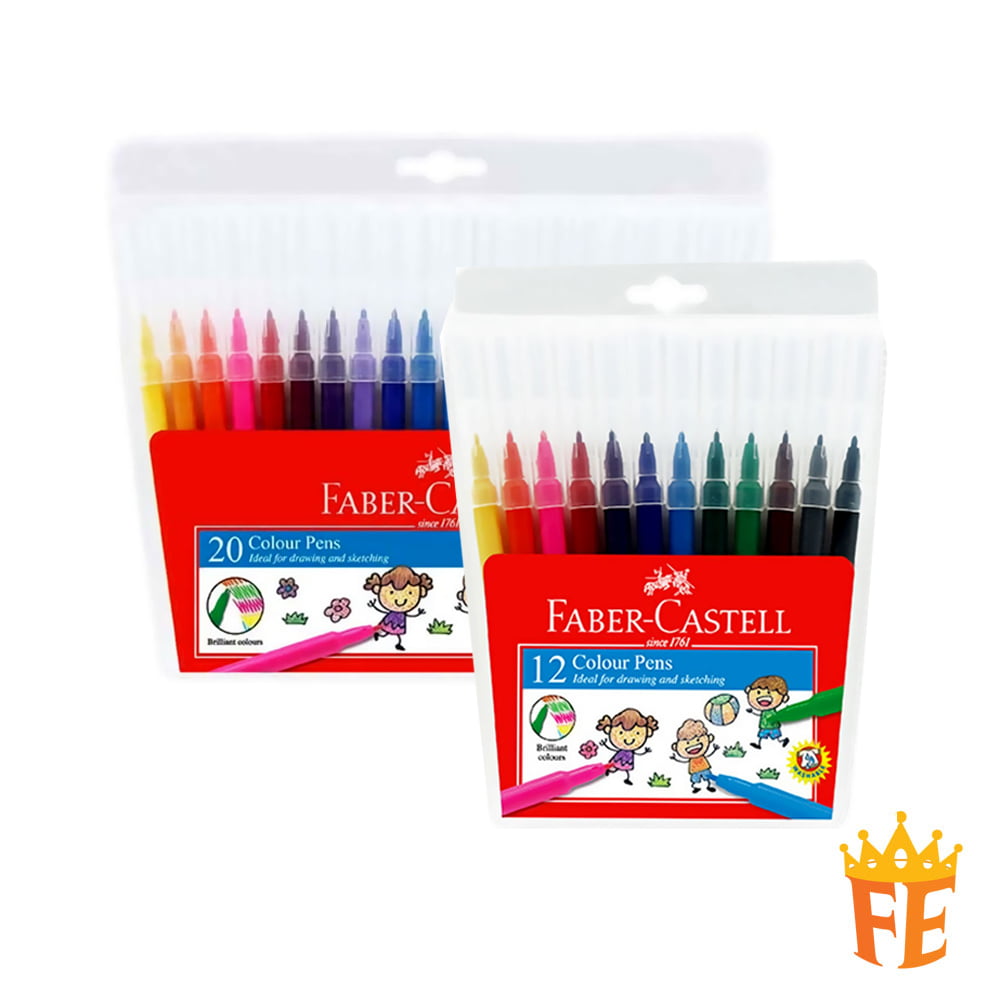 Faber Castell Colour Pen 12 / 20 Colours