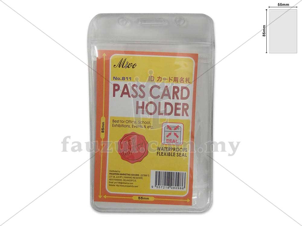 Mivo Id Card Holder 55mm X 85mm 811