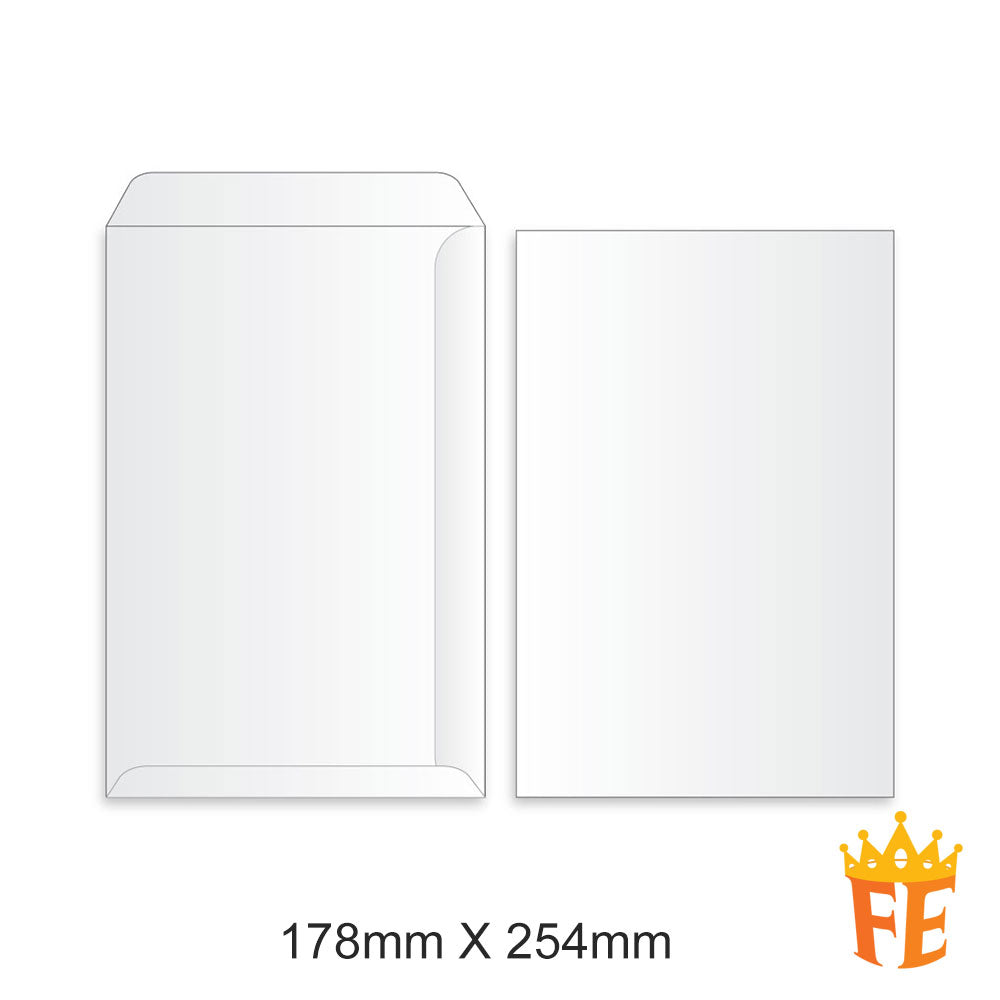 White Envelope 100g All Size