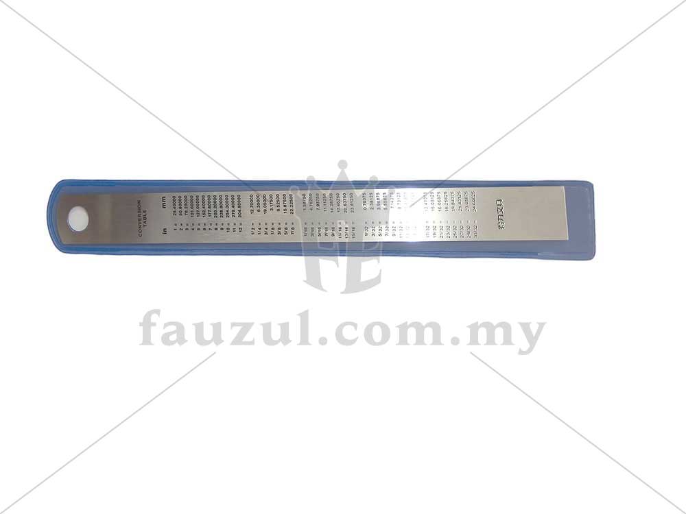 Deli Stainless Ruler 15cm 8461