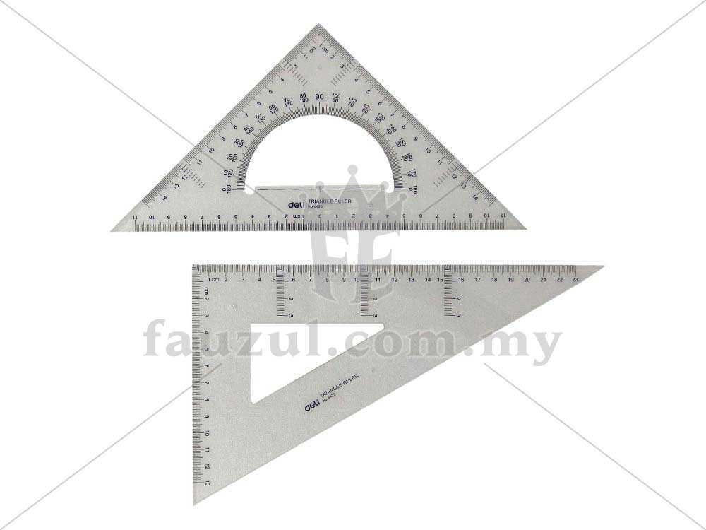 Deli Mathematic Ruler Set 25cm E6425