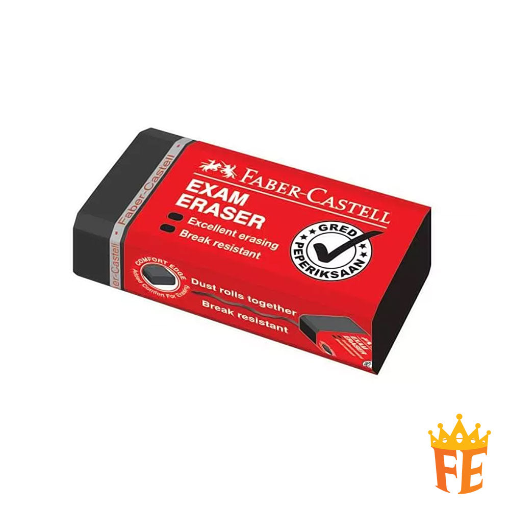 Faber Castell Dust Free Eraser - Exam Grade - Black 187134