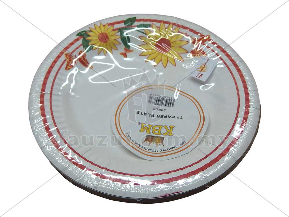 Paper Plates 7inch 20s ( Design )