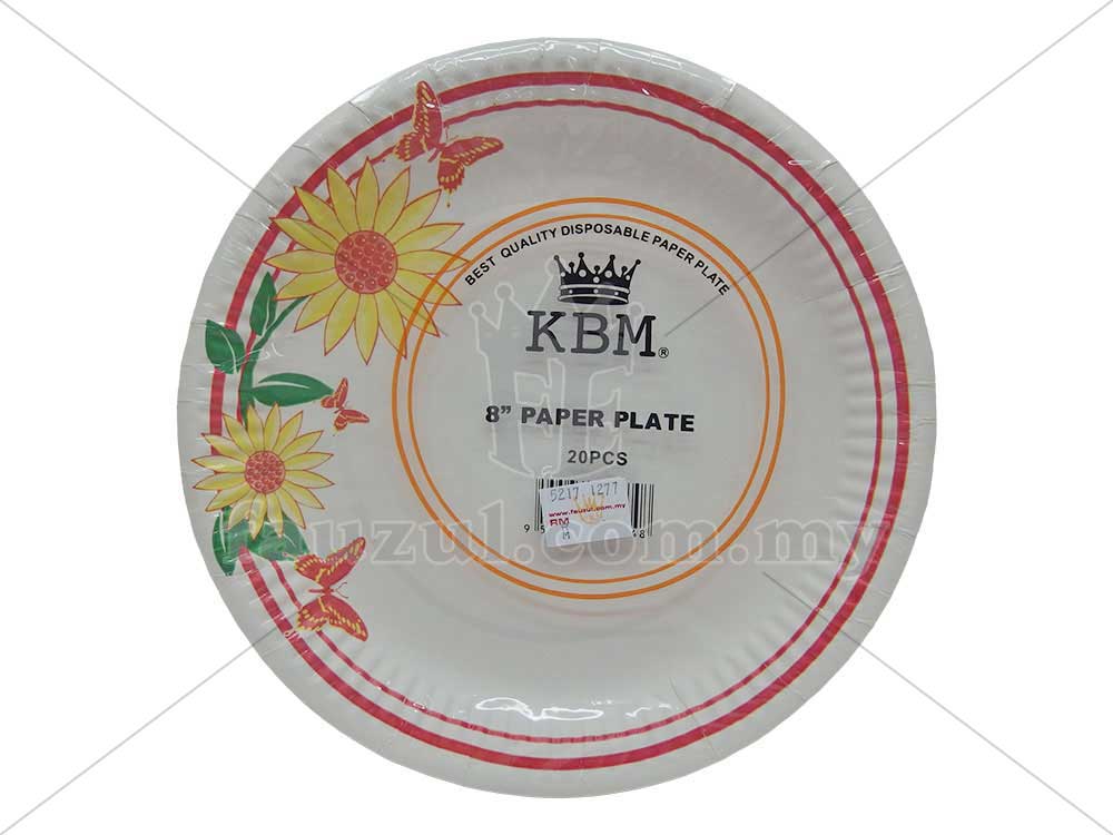 Paper Plates 8inch 20s ( Design )