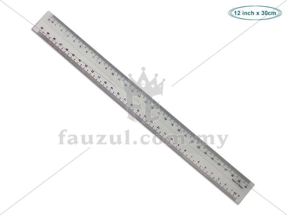 Plastic Ruler Flexible 30cm