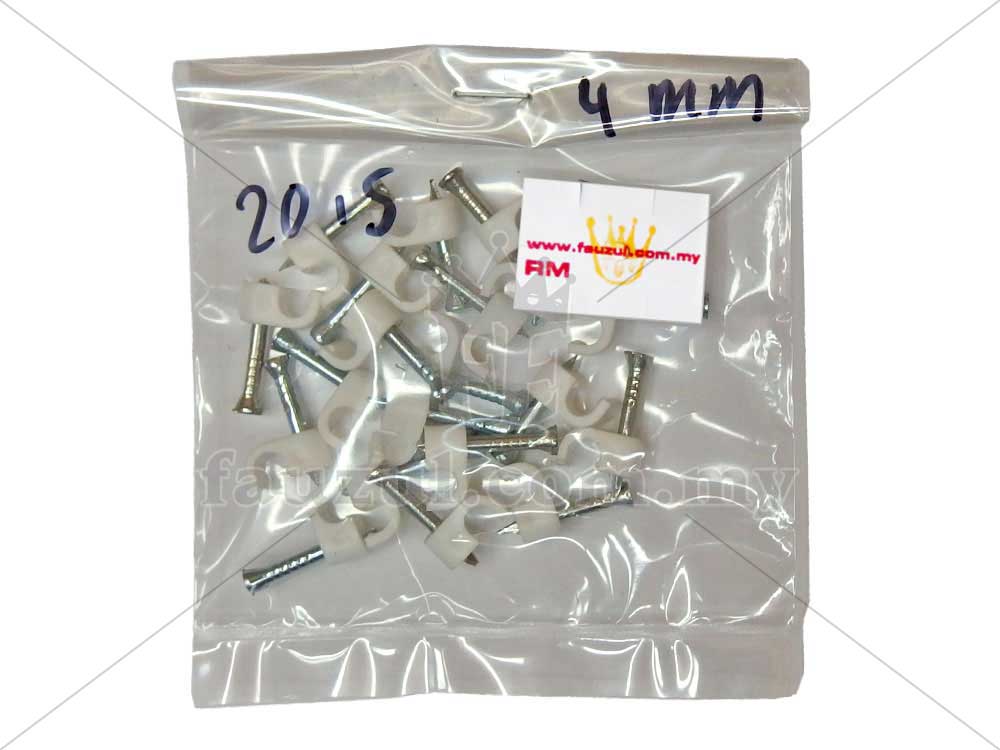 Cable Nail 4mm 20pcs