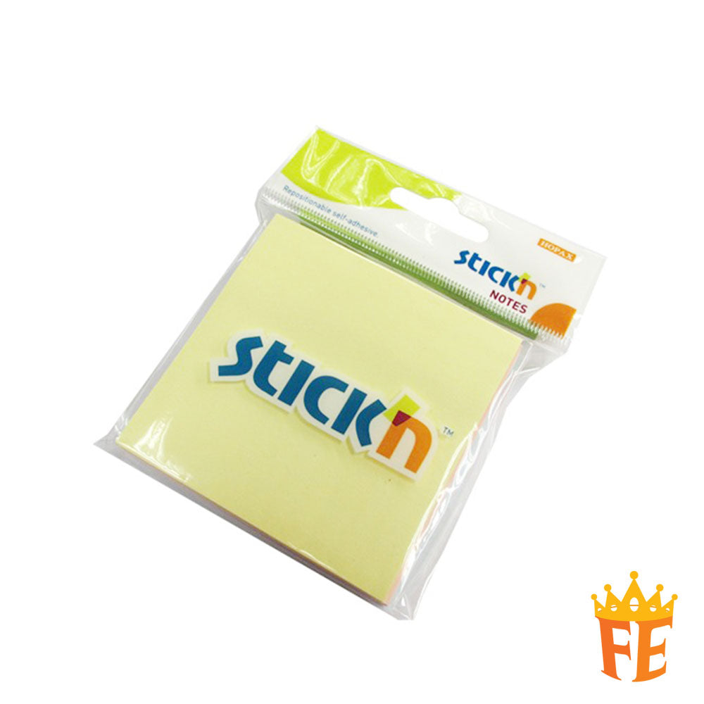 Hopax Package Sticky Notes 1.5" X 2 / 3" X 3" / 1" X 3" Mix Colour