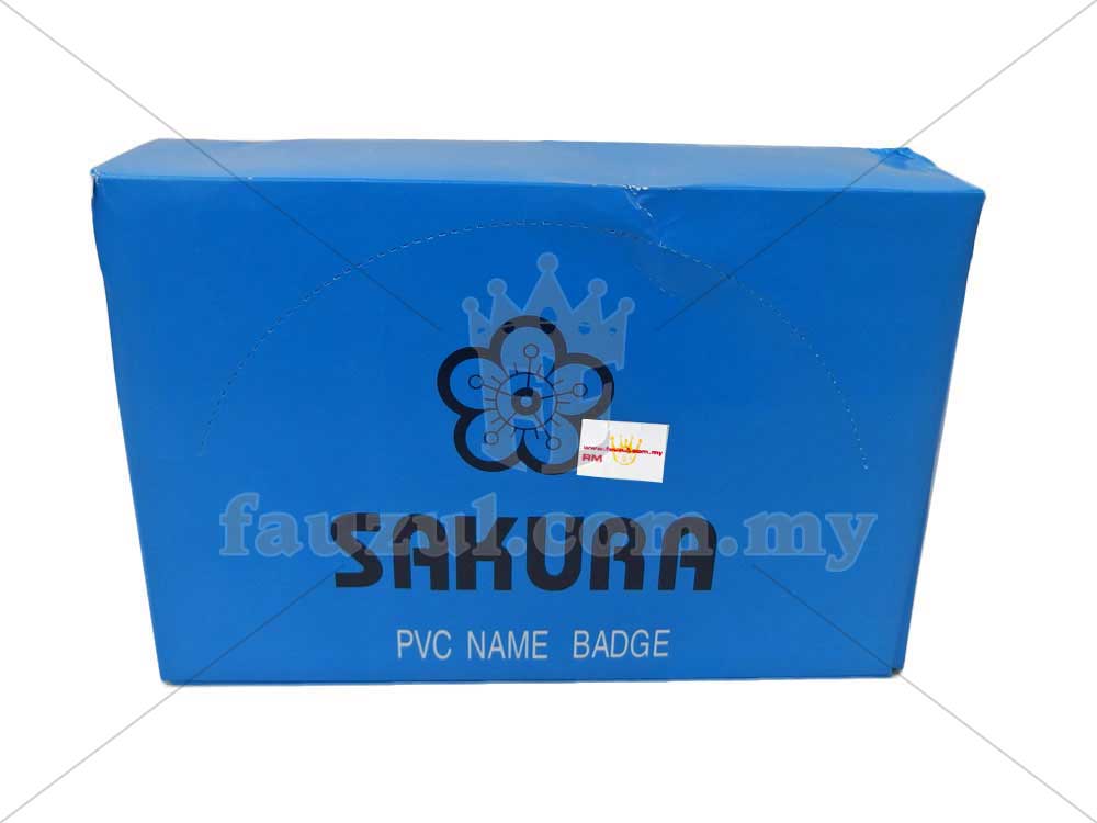 Sakura Name Tag 92mm (L) x 57mm (H) 50pcs