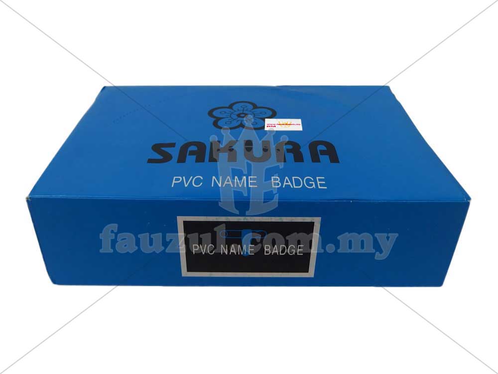 Sakura Name Tag 92mm (L) x 57mm (H) 50pcs