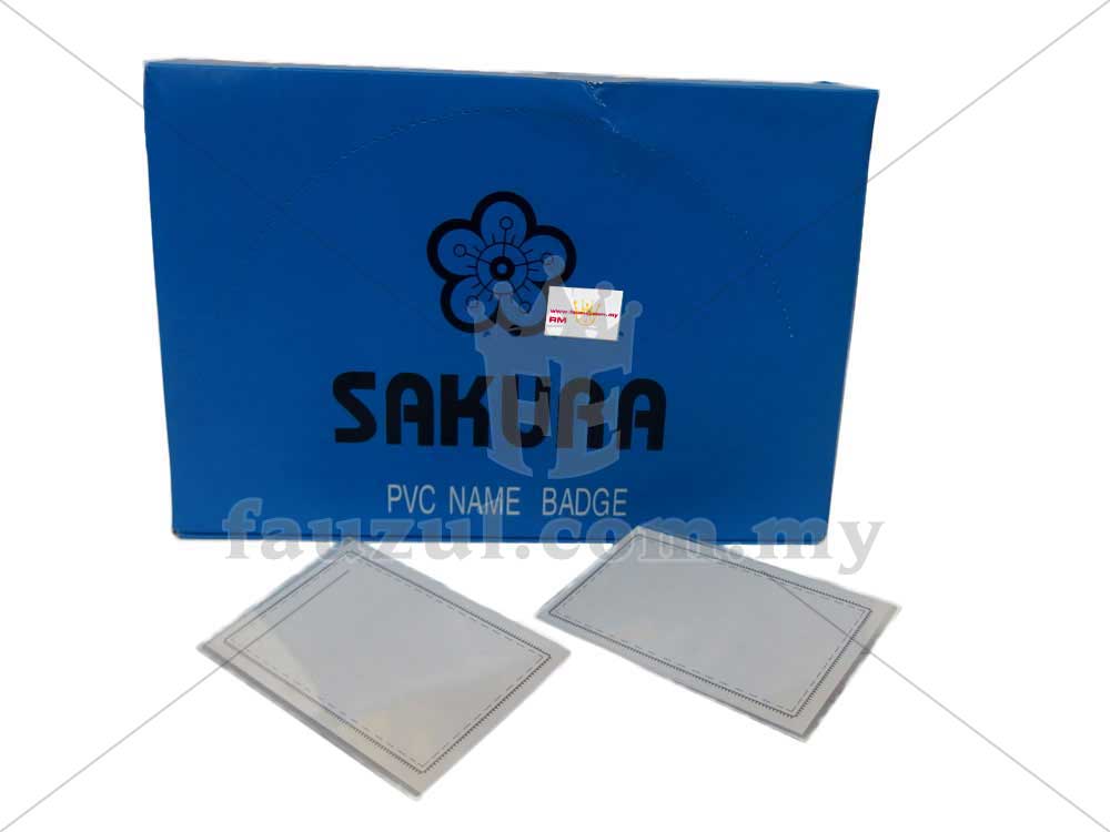 Sakura Name Tag 92mm (L) x 57mm (H) 50pcs