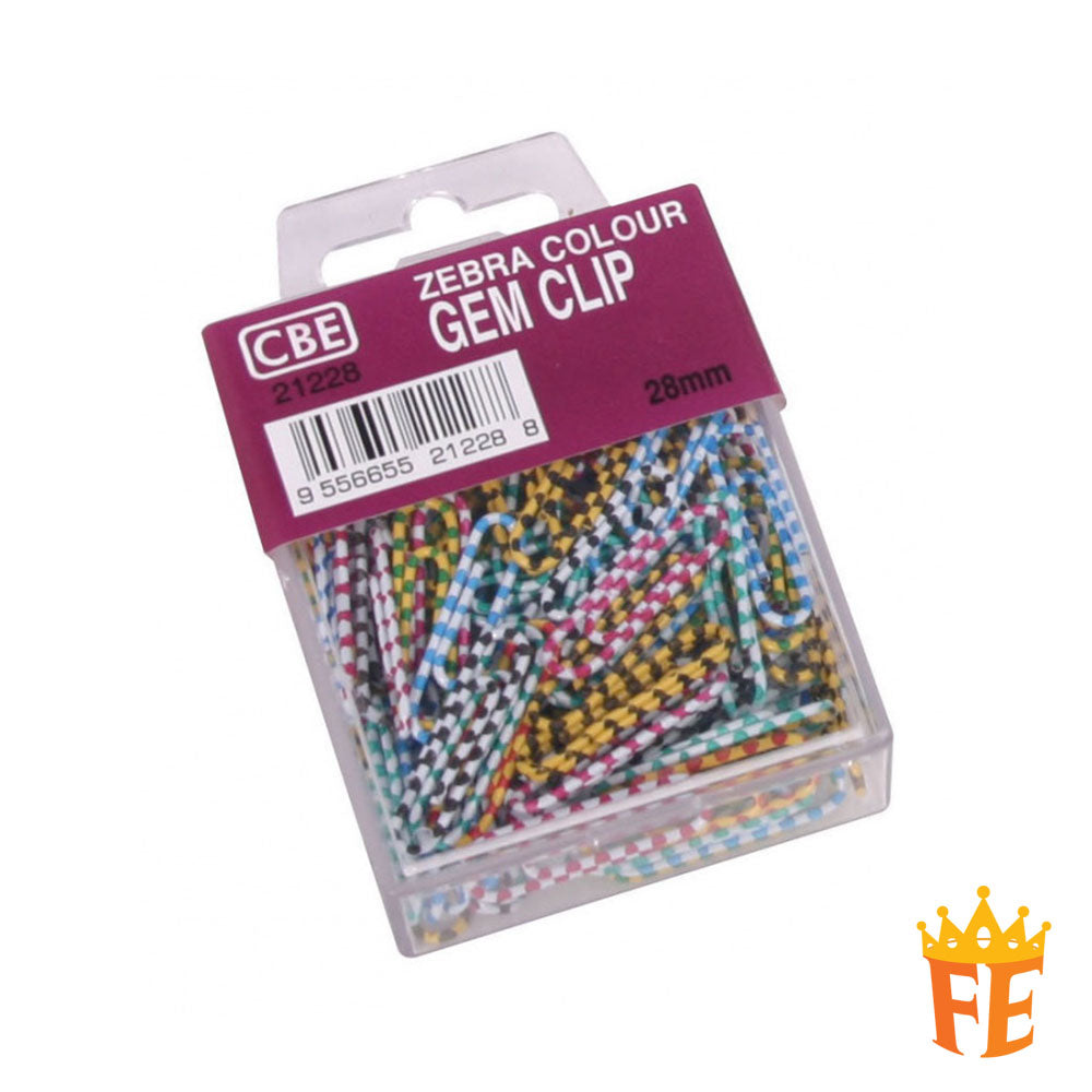 CBE 25 / 33 / 28mm Fancy Paper Clip 100pcs