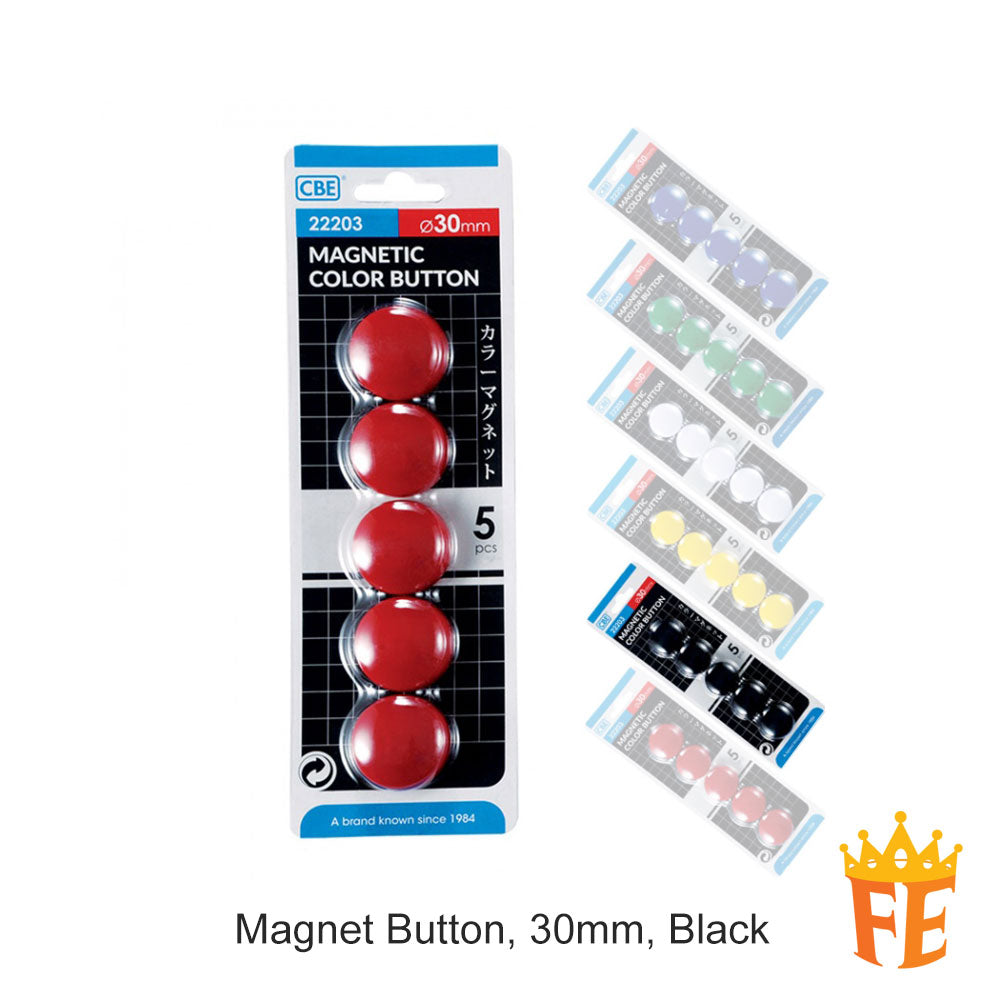 CBE 15 / 20 / 30 / 40mm Magnet Button