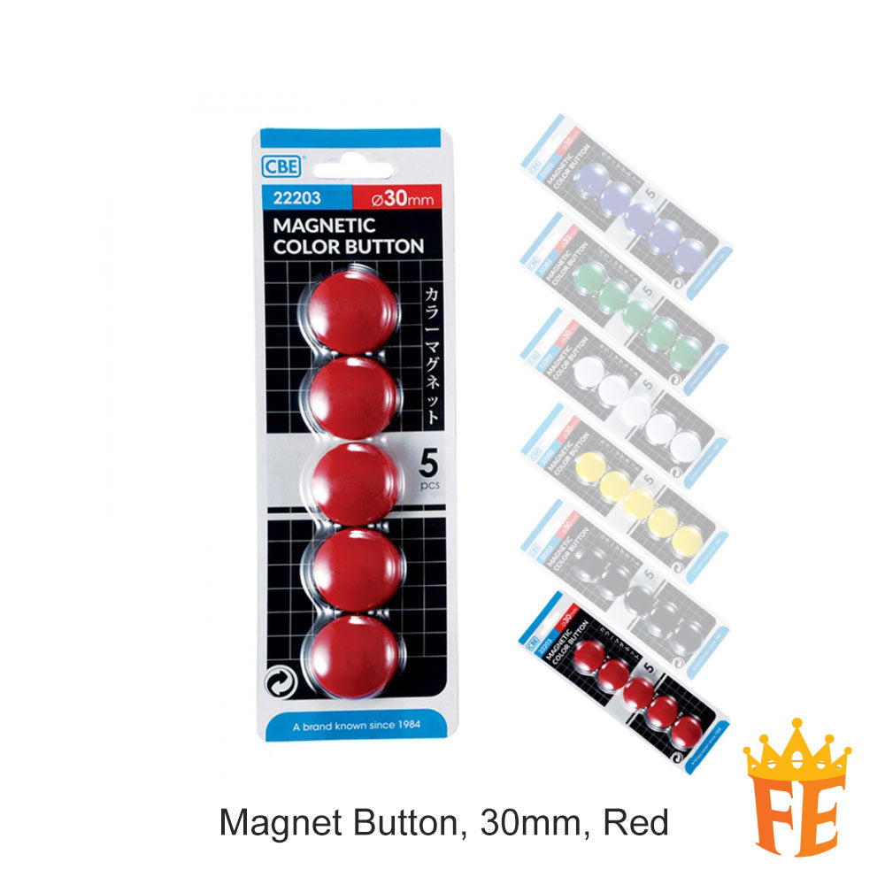 CBE 15 / 20 / 30 / 40mm Magnet Button