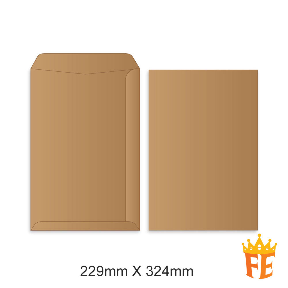 Brown Manilla Envelope 95g All Size