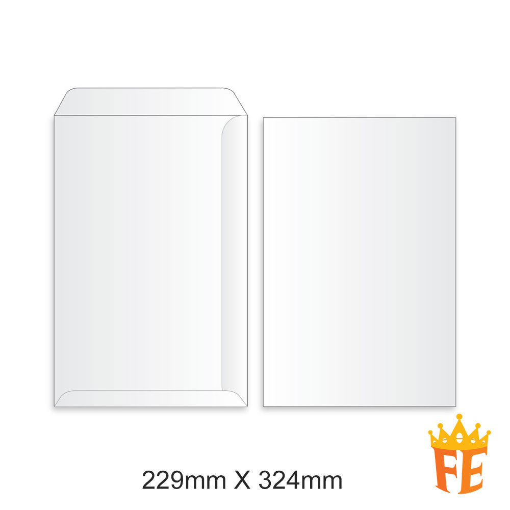 White Envelope 100g All Size