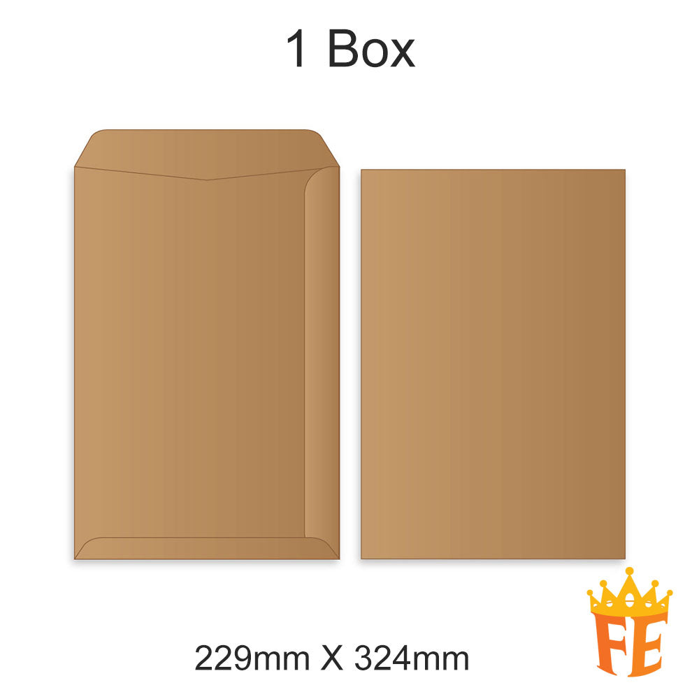 Brown Manilla Envelope 95g All Size