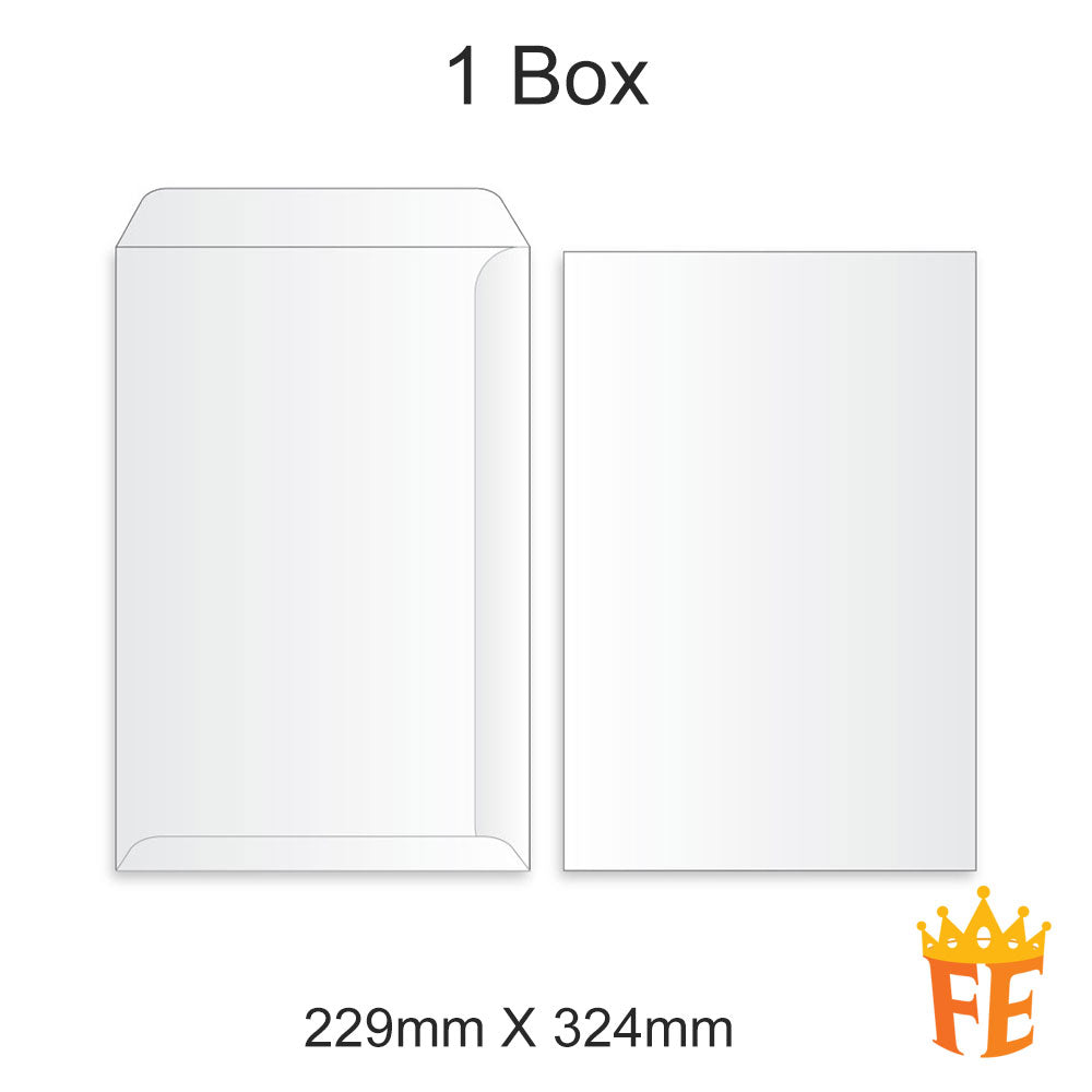 White Envelope 100g All Size