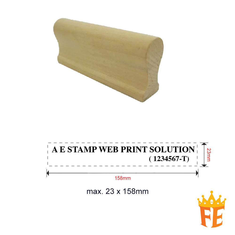 Index Stamp Large Size (Wooden Handle) Above 100mm Size