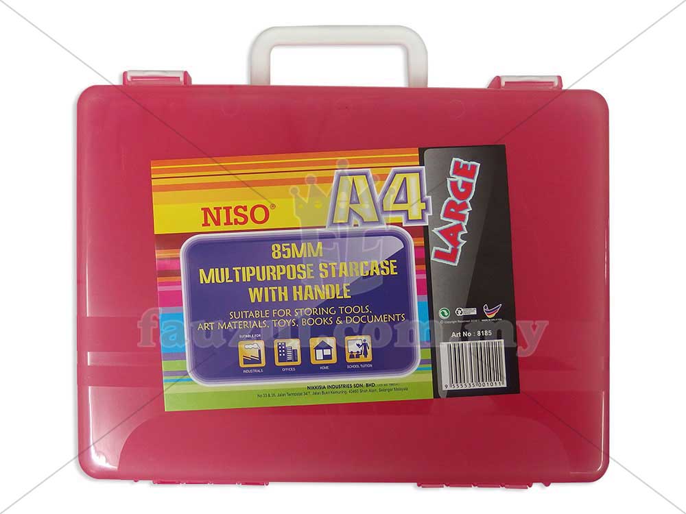 Niso Multi Pur. Case A4 W/ Handle 85mm