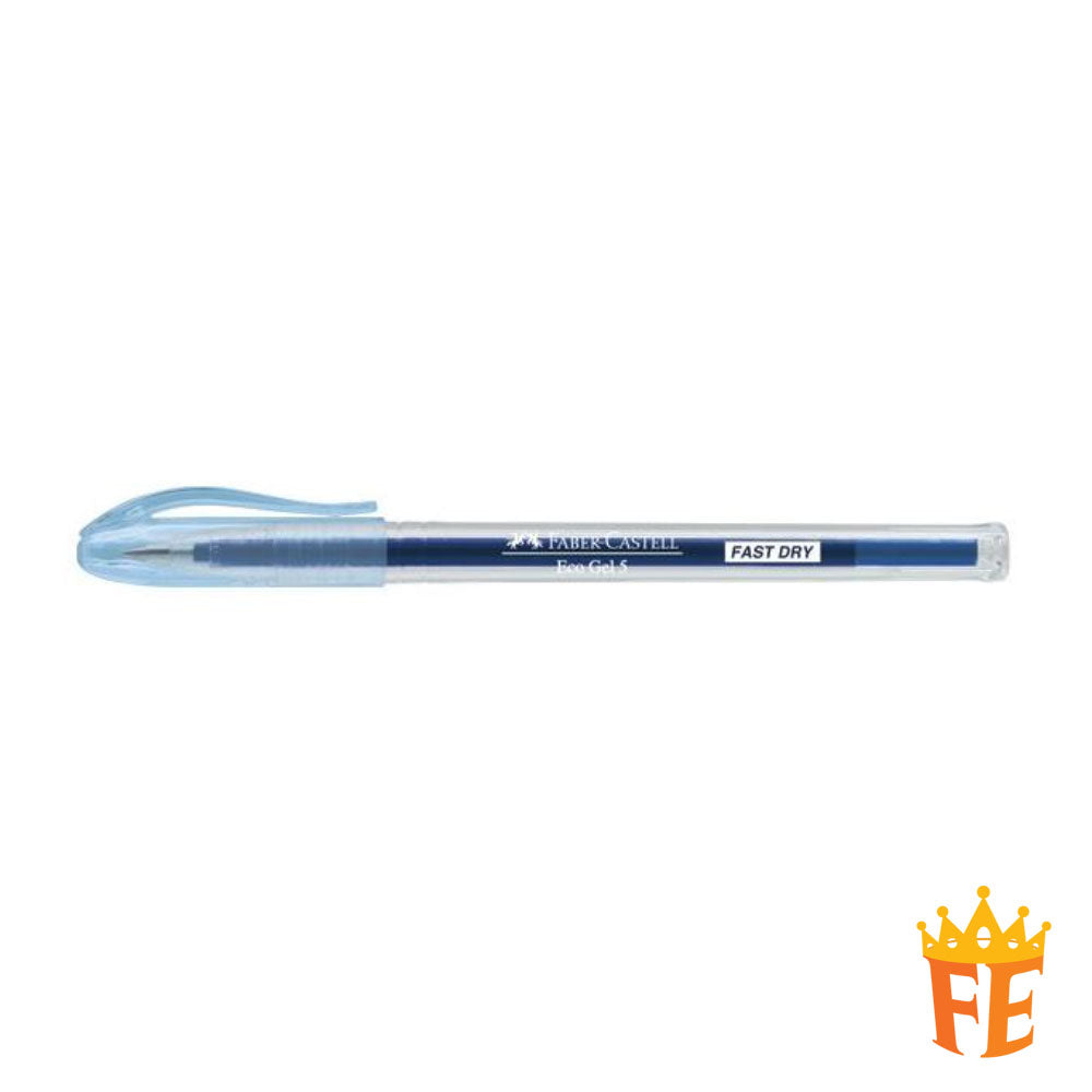 Faber Castell Eco Gel 0.5mm / 0.7mm, Black / Blue / Red