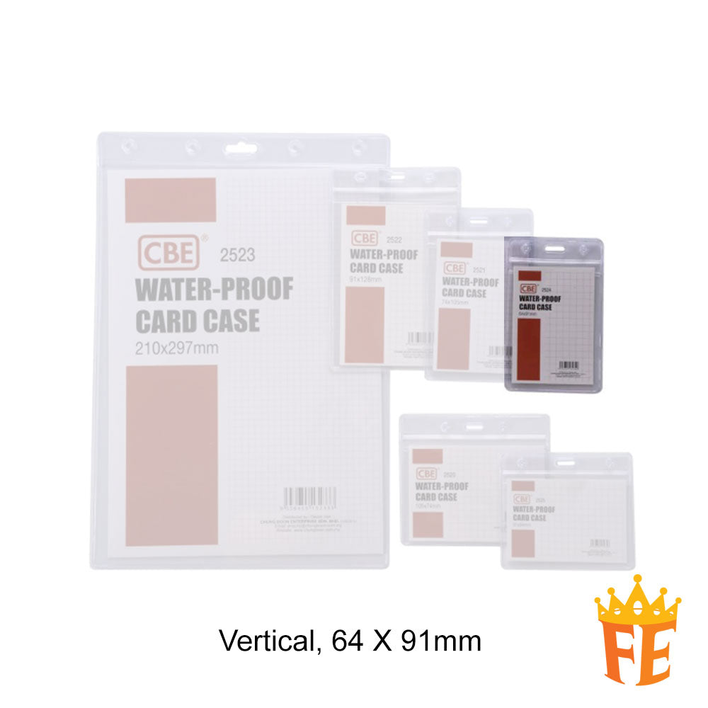CBE 2520 / 2521 / 2522 / 2523 / 2524 / 2525 Waterproof Card Case