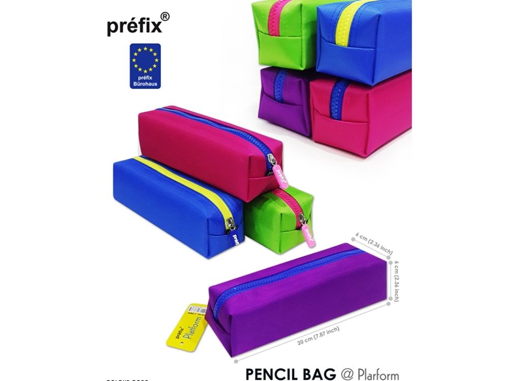 Prefix Platform Pencil Bag J-2424