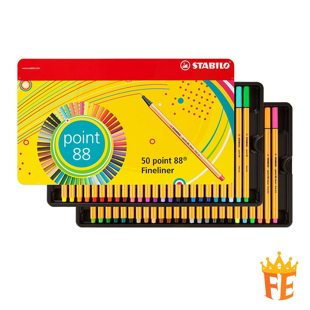 Stabilo Fineliner Point Pen 88 All Colours