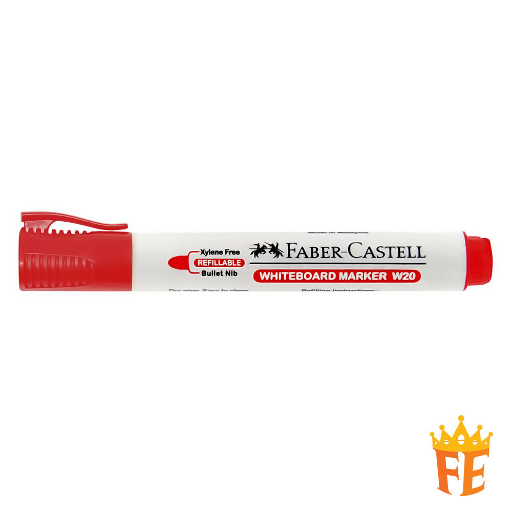 Faber Castell Whiteboard Marker W20 Bullet All Colour